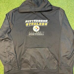 Pittsburgh Steelers hoodie size XL. Black AFC North Steelers hoodie